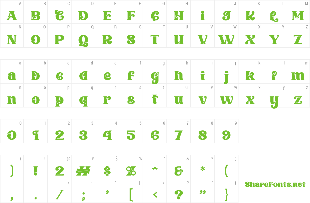 Font Awesome Christmas preview